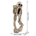 thumbnail image 3 of Leeye Halloween Ghoul Mummy Statue, White Resin Mummy Figurine Ornament for Home Table Shelf Desk Party Decor, 0.98x1.65x3.15in, 0.09 lb, 3 of 3