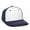 White/navy/navy, variant on OC Sports OC12M Phenom Performance Twill Front Panel Cap -Black Black