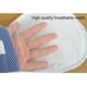 thumbnail image 4 of Minnieouse Paquete de 2 guantes portátiles de malla para control de protección de manos, guantes portátiles, Protector para adultos, suministros para el masajeadores Minnieouse CE014094-00, 4 of 6