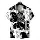 thumbnail image 2 of Camisas de verano 2024 para hombre, camisas casuales frescas con estampado de leopardo 3D para playa, camisas de manga corta con solapa, blusas de calle, ropa para hombre y mujer, 2 of 4