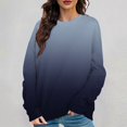 thumbnail image 2 of Vedolay Oversized T Shirts Hoodies for Women Casual Half Zip Pullover Sweatshirt Long Sleeve Knit Tunic Pullover Tops,Dark Gray L, 2 of 3