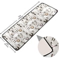 thumbnail image 2 of Dreamtimes Alpaca Cactus Childish Hallway Runner Rug 2'x6' Kitchen Rug with Rubber Backing Llama Non Slip Entryway Rug Runner Washable Soft Area Rug for Hallway Bedroom Kitchen Decor, 2 of 6