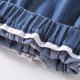 thumbnail image 5 of Odeerbi 2-10 Años Niños Niñas Pantalones Vaqueros Jogger Color Sólido Cintura Media Vaqueros Con Bolsillo, 5 of 8