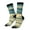 3 Black, variant on Retro Wooden Print Adult Socks for Men & Women,Calf Socks, Ankle Socks,Boots Socks,Breathable Casual Sock,Unisex Crew Socks