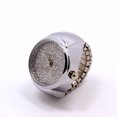 thumbnail image 2 of Price Down Sfonq Womens Watches Dial Quartz Analog Watch Creative Steel Cool Elastic Quartz Finger Ring Watch Mothers Day Gift for Grilfriend Silver Buy 2 Save 10%, 2 of 3
