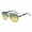 Black green, variant on Mens Polarized Sunglasses UV400 Protection Metal Frame TAC Lens Enhanced Clarity 99 Percent Visible Light Transmission
