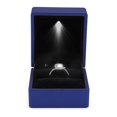 thumbnail image 1 of Caja de anillo con luz LED JINMJMXG Estuche de regalo para anillos de boda joyas, 1 of 5