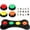 C, variant on Dog Buttons for Communication, Qyaukm 4-Pack Recordable Talking Buttons with 30S Voice, Training Set for Dogs to Talk