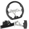 thumbnail image 4 of Hydro Dip Steering Wheel, Flat Bottom Steering Wheel Perfect Fit Ergonomic  for  C6 2005 To 2013, 4 of 8