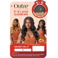 thumbnail image 5 of Outre Human Hair Blend Glueless HD 5X5 Lace Closure Wig Body Curl 24" (1), 5 of 5