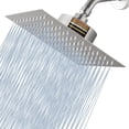 thumbnail image 1 of AIR-Rain Shower Head with Filtered - High Flow Large Rainfall Shower Heads Made of Stainless Steel - Waterfall Showerhead Filter For Hard Water(8" Brushed Nickel), 1 of 4