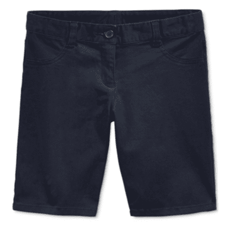 Nautica Big Girl's School Uniform Bermuda Shorts Blue Size 7-16