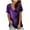 Purple, variant on Women Blouses and Tops Fashion Under 10 Tshirts Shirts Graphic Oversized Plus Size Shirts for Women