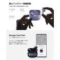 thumbnail image 7 of Xiaomi Redmi Buds 6 Pro, True-to-Life Audio, Hi-Res Audio with coaxial Dual Drivers, LDAC, Up to 55dB Active Noise Cancellation, Compatible with Android iPhone and Bluetooth Device (Lavender Purple), 7 of 7