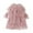 Pink, variant on ZHOUCHANKIDS Girl Long Sleeve Tulle Dress Toddler Girls Long Sleeve Ruffles Dress for Dance Party and Casual Occasions Khaki 12-18 Months