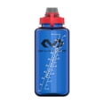 thumbnail image 2 of (2 pack) McDavid Sport Gamer 34oz / 1L Water Bottle, Blue/White, 2 of 9