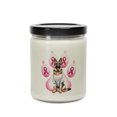 thumbnail image 3 of Faith Love Hope German Shepherd Breast Cancer Awareness Survivor Soy Wax Candle Alsatian Dog Lover Gifts 9oz White Birch & Black Pepper Candle - 02017, 3 of 5