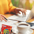 thumbnail image 5 of Ritz Bits Cheese Sandwich Crackers, with Mouthwatering Cheese Spread Crunchy and Bite Sized Cracker, Great for Kids Lunchbox On the Go Snacking Halloween Trick or Treats and Goody Bag Filler 3oz -2 PK, 5 of 6