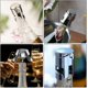 thumbnail image 5 of Champagne Corks, Set Of 4 Vacuum Sealed Stainless Steel Sparkling Wine Bottle Sealers, 5 of 5