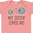 thumbnail image 4 of Inktastic My Sister Loves Me Boys or Girls Baby Bodysuit, 4 of 5
