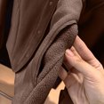 thumbnail image 6 of AUNVITO Women's Casual Thin Fleece Button-Up Jacket Long Sleeve Lightweight and Stylish, 6 of 7