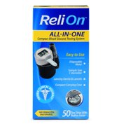 ReliOn All-in-One Compact Blood Glucose Testing System