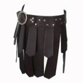 thumbnail image 2 of Ancient Roman Legion Gladiator Battle Belt Skirt - Pu Leather Armor For Medieval Greek Cosplay Costume Men Women Larp, 2 of 5