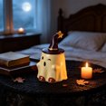 thumbnail image 7 of DefiDgd Ghost Shaped Ceramic Mug with Witch Hat Lid,Cute Novelty Ghost Water Cup,Decorative Drinkware for Novelty Office Desk Party Home Daily Drinking Use(F), 7 of 7