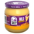 Taco Bell Mild Salsa Con Queso Cheese Dip, 15 oz Jar