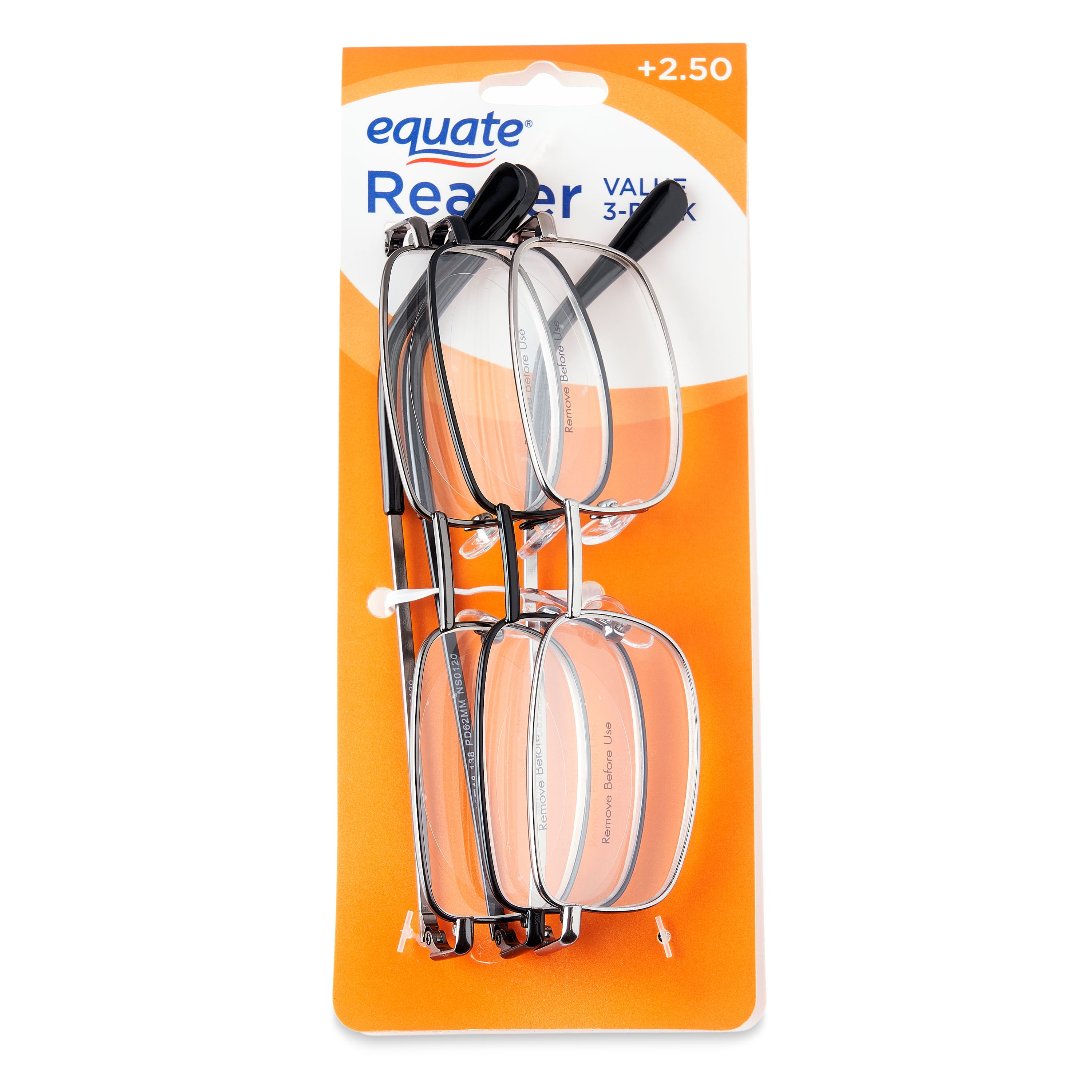 Equate Reader COUNCIL AST, 2.50, 3 Count