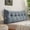 Dusty Blue, variant on Headboard Pillow Queen, Triangle Pillows for Headboard, Head Board Backrest Wedge Pillow for Reading Sitting Working, Daybed Pillows with Removable Cover for Bed Dorm Sofa, Dark Grey