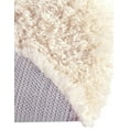 thumbnail image 7 of Unique Loom Infinity Shag Collection Area Rug - Jinko (4' 1" Round Pearl/Ivory), 7 of 7