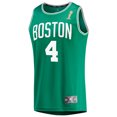 thumbnail image 2 of Men's Fanatics Jrue Holiday Kelly Green Boston Celtics 2024 NBA Finals Champions Fast Break Replica Player Jersey - Icon, 2 of 3
