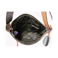thumbnail image 3 of Women's Woven Leather Crossbody Handbag - Basketweave Design Purse, 3 of 3