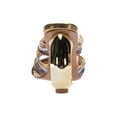 thumbnail image 3 of Ninety Union Brazil Square Toe Mule, Gold Multi, 13, 3 of 5