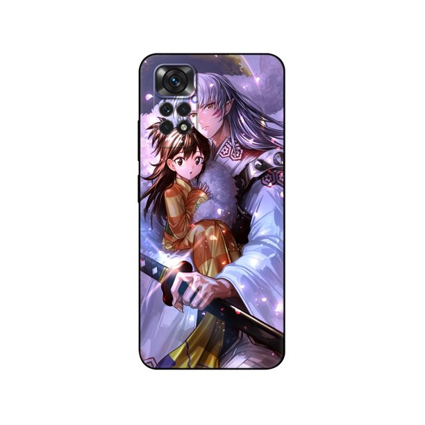 Para Xiaomi Redmi Note 11 Pro 5G 4G 11S POCO M4 X4 4G 5G Funda Para Teléfono Trasera De Silicona Suave Negro Tpu InuYasha