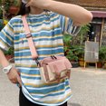thumbnail image 1 of Bolsa Lindo bolso bandolera pequeño para mujer Hit Color Zip Casual Shoulder Bag (rosa) Ehuebsd Nuevos Originales, 1 of 9