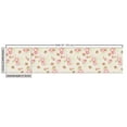 thumbnail image 2 of Floral Upholstery Fabric by the Yard, Arrangements of Romantic Blooms and Leaves, Decorative Fabric for DIY and Home Accents, Pale Eggshell Dried Rose by Ambesonne, 2 of 4