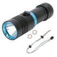 thumbnail image 2 of Luz de Buceo, Lámpara LED 5000LM Infinitamento de aluminio de aluminio Linteria de Buceo 100m CONDO CONDONONÓN DE CORRA PARA LUZ DE RELLENO, 2 of 7