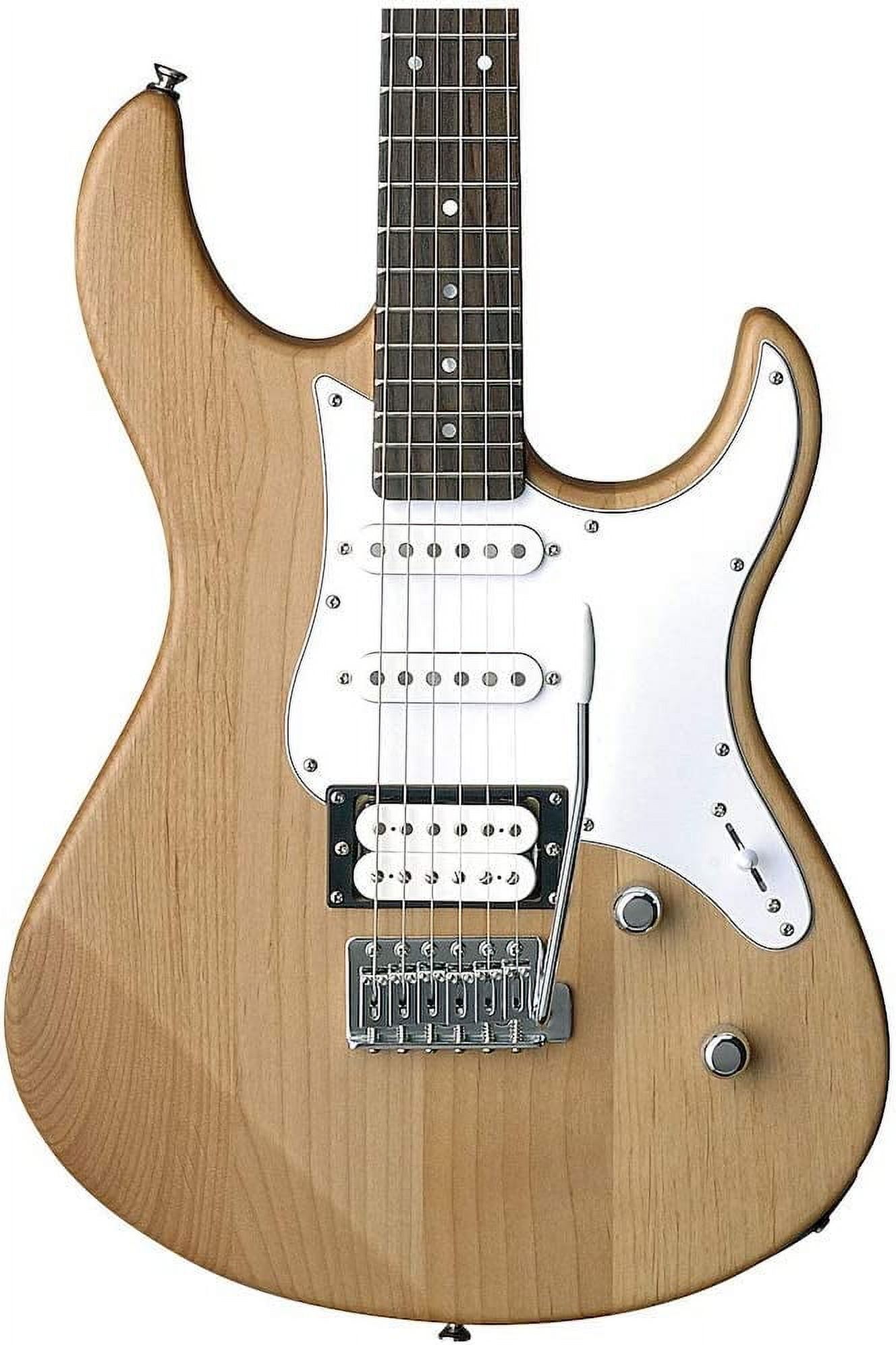 Yamaha PAC112V Electric Guitar - Satin Yellow Natural
