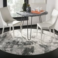 thumbnail image 2 of SAFAVIEH Vogue Judith Abstract Area Rug, Beige/Charcoal, 3' x 3' Round, 2 of 8