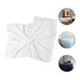 thumbnail image 4 of Shisuyan Drap de Lit de Massage Blanc Lot de 1 78.7x39.4 Po Polyester Coton Mercerisé, 4 of 8