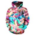 thumbnail image 3 of Sudadera con capucha con estampado 3D de comida divertida para hombre, sudaderas holgadas de manga larga, sudaderas de gran tamaño para hombre, sudaderas para hombres, 3 of 5