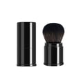 thumbnail image 1 of Brocha de maquillaje Kabuki retráctil, brocha para polvos, brocha para base de viaje, brocha para rubor, bronceador y polvo Color: negro oso de fresa Juguete, 1 of 3