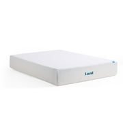 Lucid Refresh Queen Tight Top 12 Medium Firm Gel Memory Foam Mattress with Gel Infusion and Ventilation