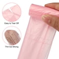 thumbnail image 3 of Unique Bargains Distributeur de Sacs à Déchets Solide et Étanche Rose, 15 Unités / 1 Rouleau, 3 of 5