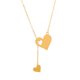 thumbnail image 1 of Collar con colgante de corazón para niñas y mujeres, regalo de cumpleaños para la distancia, 1 of 7