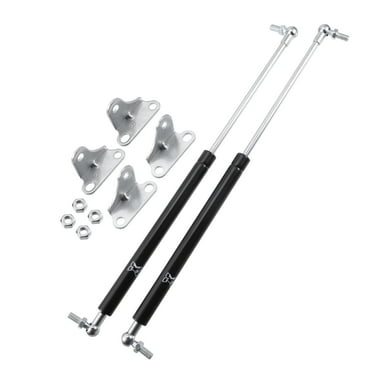 Unique Bargains 2pcs 17inch 20lbs Lift Supports Gas Struts Springs Universal RV Car Bonnet Tailgate Support Rod