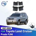 thumbnail image 1 of Exquisite 4Pcs Mud Flaps Splash Guards For Toyota Land Cruiser Prado FJ90 1997 1998 1999 2000 2001-2002 Front and Rear Mudguards, 1 of 5