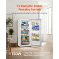 thumbnail image 2 of VEVOR Convertible Freezer/Refrigerator 14 Cu.Ft Frost Free Upright Freezer Home, 2 of 9